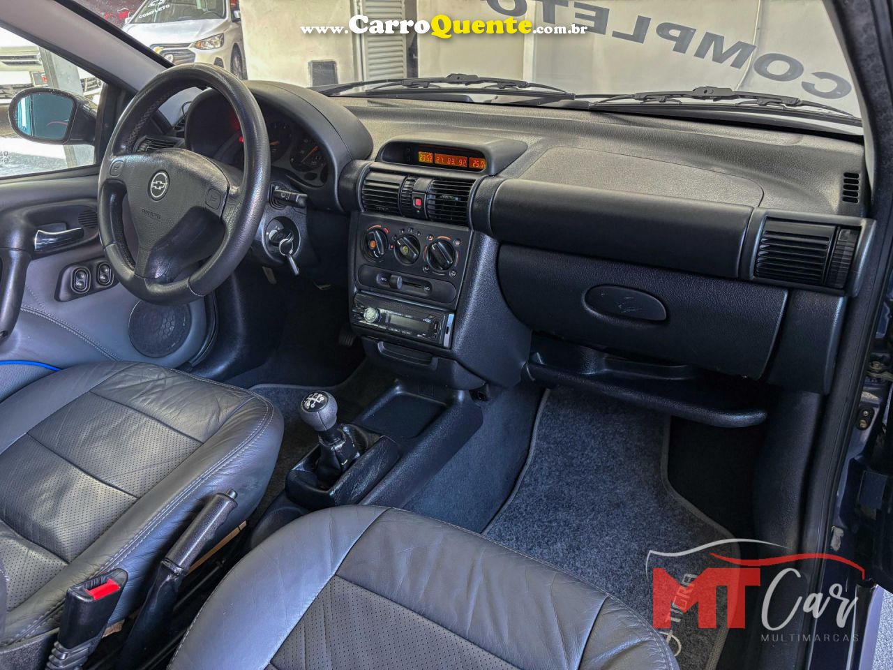CHEVROLET   TIGRA 1.6 16V   AZUL 1998 1.6 GASOLINA - Loja