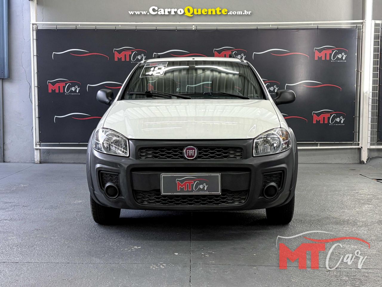 FIAT   STRADA WORKING 1.4 MPI FIRE FLEX 8V CS   BRANCO 2018 1.4 FLEX - Loja