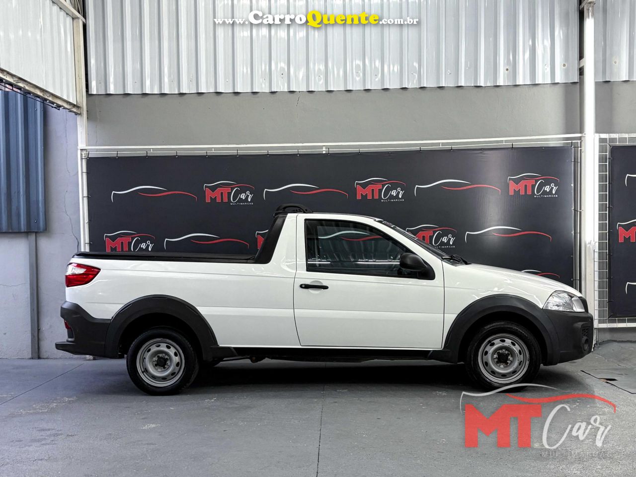 FIAT   STRADA WORKING 1.4 MPI FIRE FLEX 8V CS   BRANCO 2018 1.4 FLEX - Loja