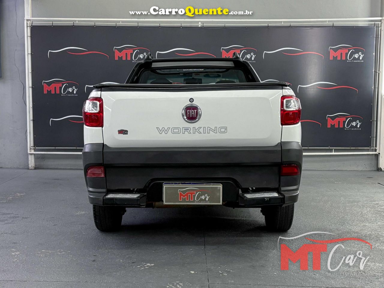 FIAT   STRADA WORKING 1.4 MPI FIRE FLEX 8V CS   BRANCO 2018 1.4 FLEX - Loja