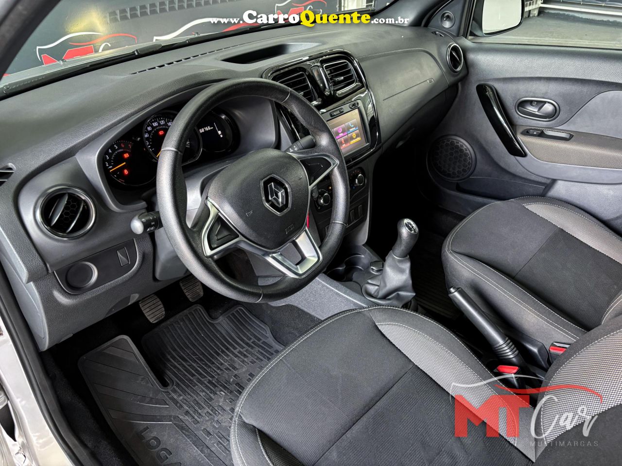 RENAULT   LOGAN ZEN FLEX 1.0 12V 4P MEC.   PRATA 2022 1.0 FLEX - Loja