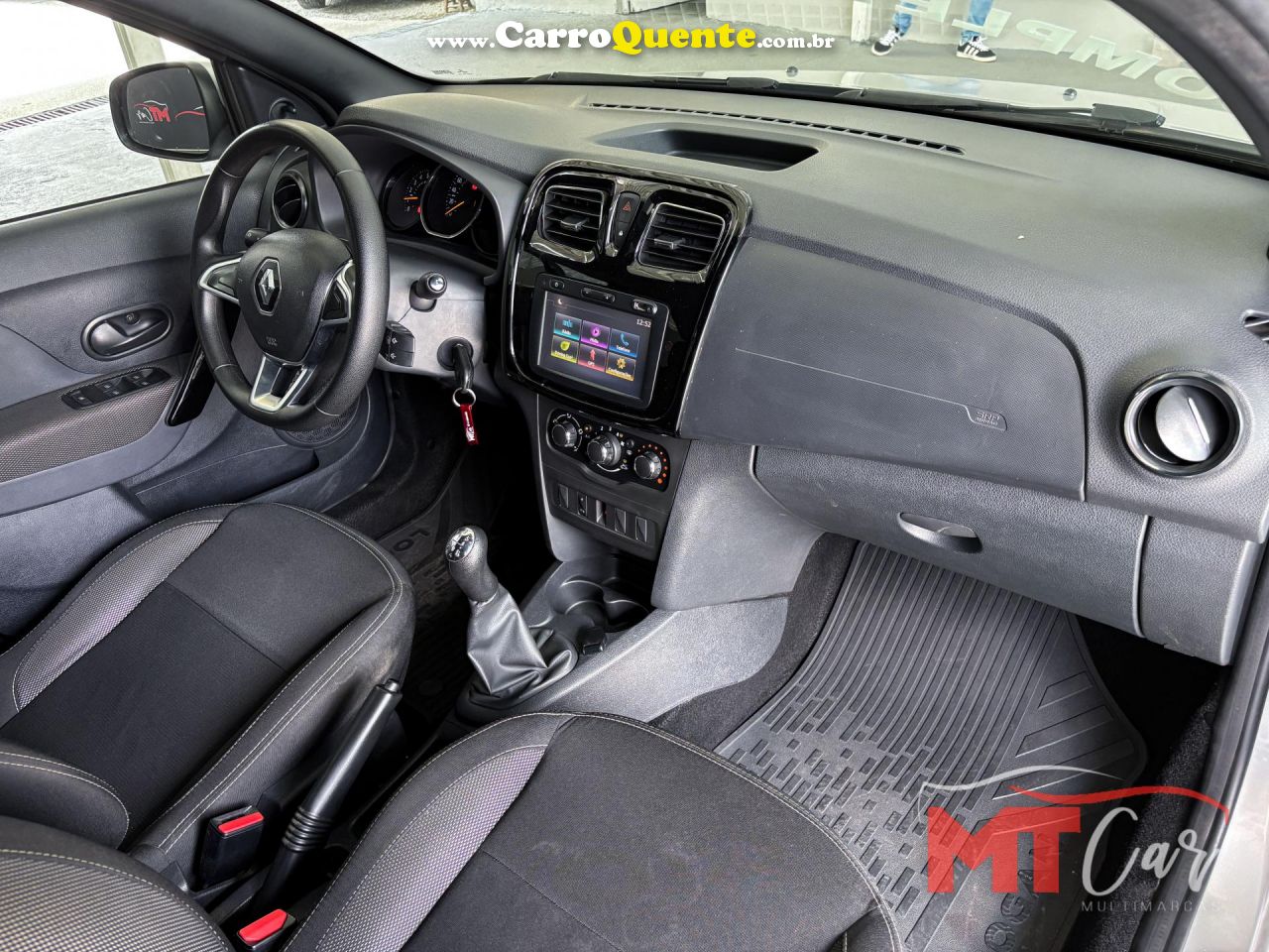 RENAULT   LOGAN ZEN FLEX 1.0 12V 4P MEC.   PRATA 2022 1.0 FLEX - Loja