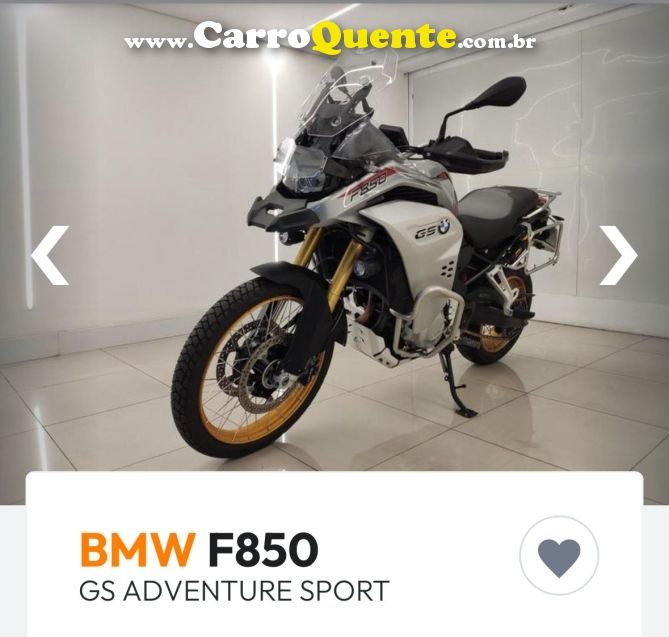 BMW F 850 GS sport - Loja