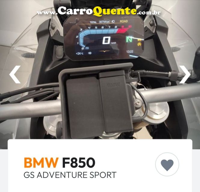 BMW F 850 GS sport - Loja