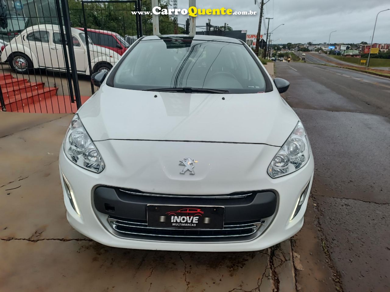 PEUGEOT   308 FELINEGRIFFE 1.6 TURBO 16V 5P AUT.   BRANCO 2014 1.6 GASOLINA - Loja