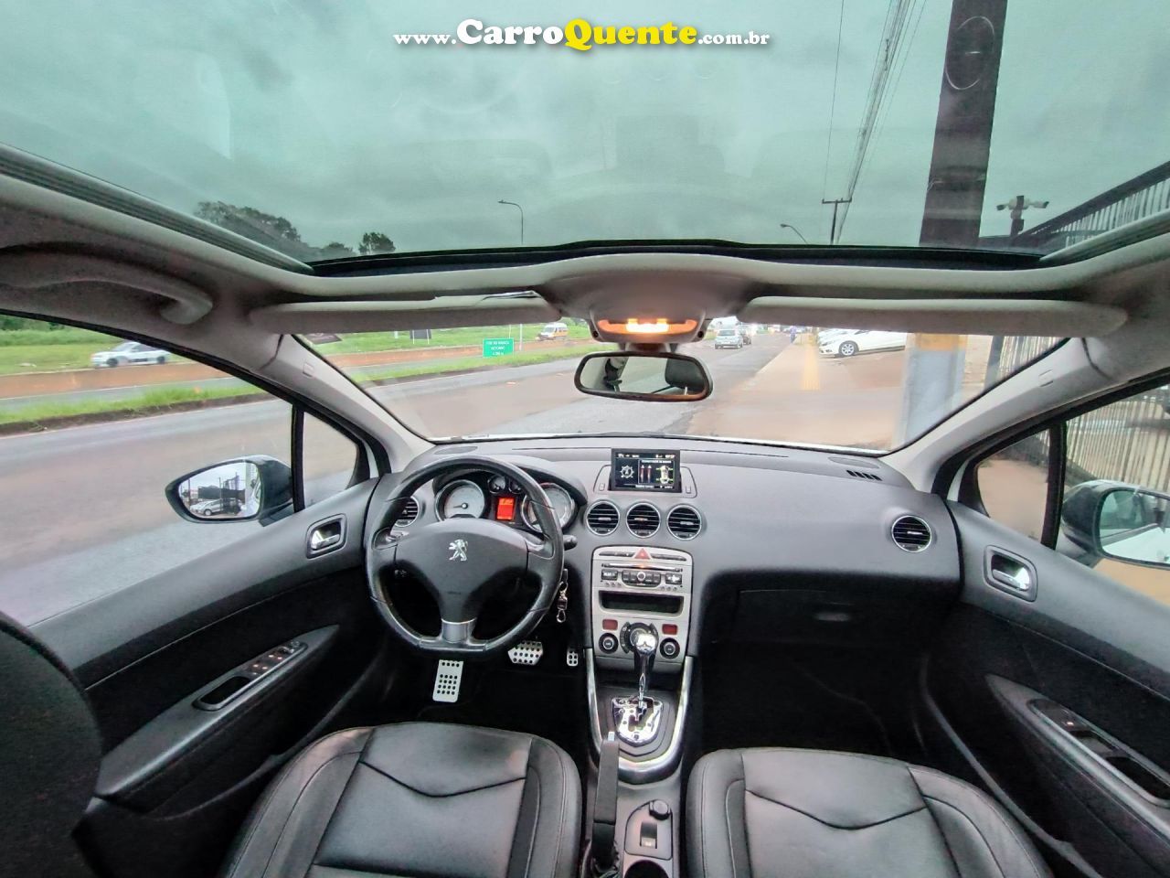 PEUGEOT   308 FELINEGRIFFE 1.6 TURBO 16V 5P AUT.   BRANCO 2014 1.6 GASOLINA - Loja