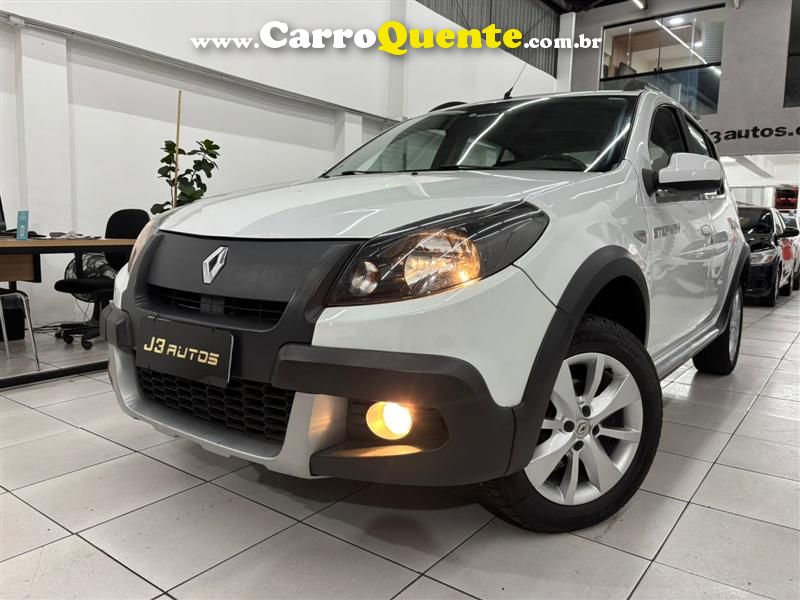 SANDERO 1.6 STEPWAY 16V FLEX 4P MANUAL 2014 - Loja