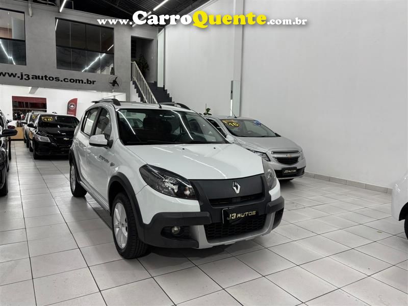 SANDERO 1.6 STEPWAY 16V FLEX 4P MANUAL 2014 - Loja