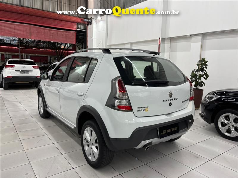 SANDERO 1.6 STEPWAY 16V FLEX 4P MANUAL 2014 - Loja