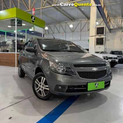 CHEVROLET   AGILE LTZ 1.4 MPFI 8V FLEXPOWER 5P   CINZA 2013 1.4 FLEX