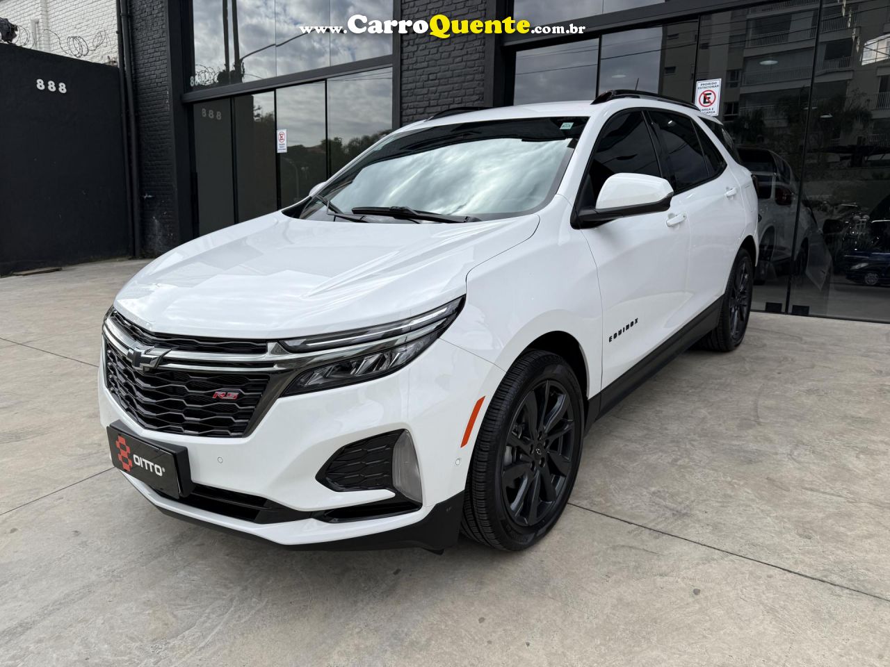 CHEVROLET   EQUINOX RS 1.5 TURBO 172CV AUT.   BRANCO 2023 1.5 GASOLINA - Loja