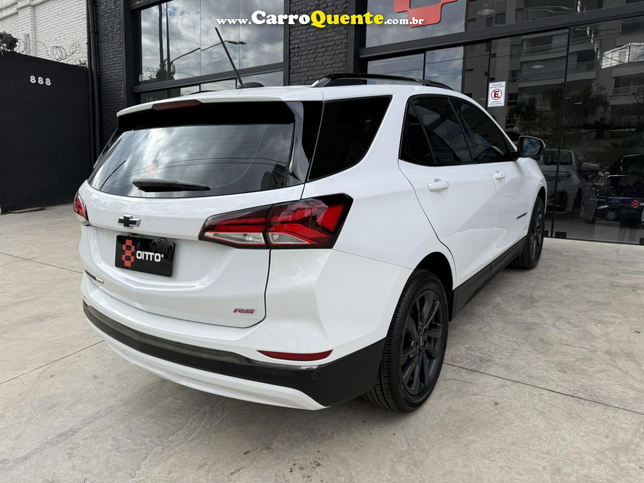 CHEVROLET   EQUINOX RS 1.5 TURBO 172CV AUT.   BRANCO 2023 1.5 GASOLINA - Loja