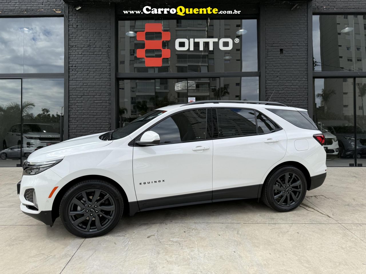 CHEVROLET   EQUINOX RS 1.5 TURBO 172CV AUT.   BRANCO 2023 1.5 GASOLINA - Loja