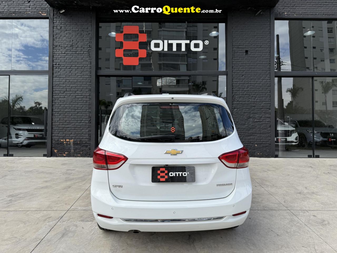 CHEVROLET   SPIN PREMIER 1.8 8V ECONO.FLEX 5P AUT.   BRANCO 2023 1.8 FLEX - Loja