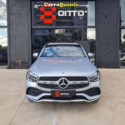 MERCEDES-BENZ   GLC-300 AMG LINE COUPE 4M 2.0 TB AUT.   PRATA 2022 2.0 GASOLINA