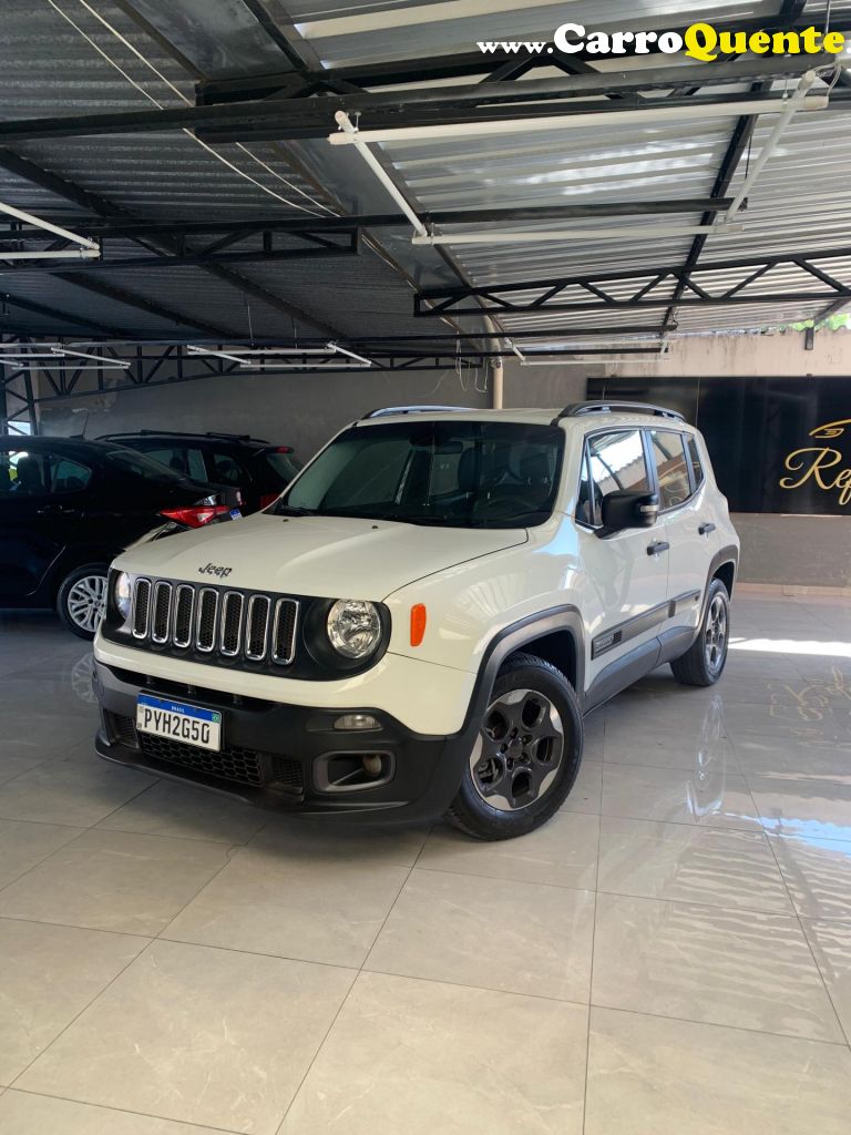 JEEP   RENEGED SPORT AT   BRANCO 2016 1.8 FLEX - Loja