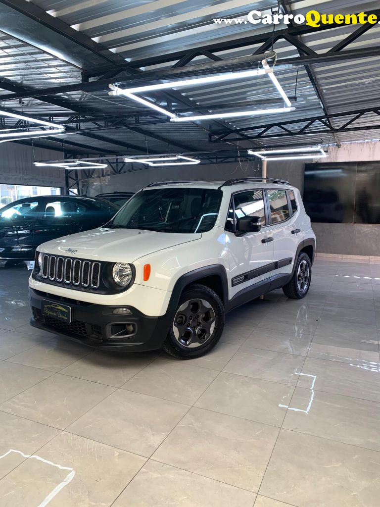 JEEP   RENEGED SPORT AT   BRANCO 2016 1.8 FLEX - Loja