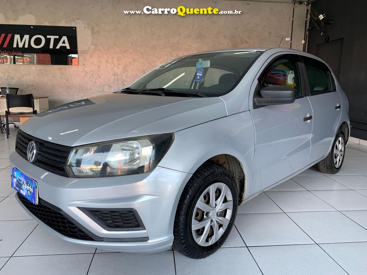 VOLKSWAGEN   GOL 1.0 FLEX 12V 5P   PRATA 2021 1.0 FLEX - Loja