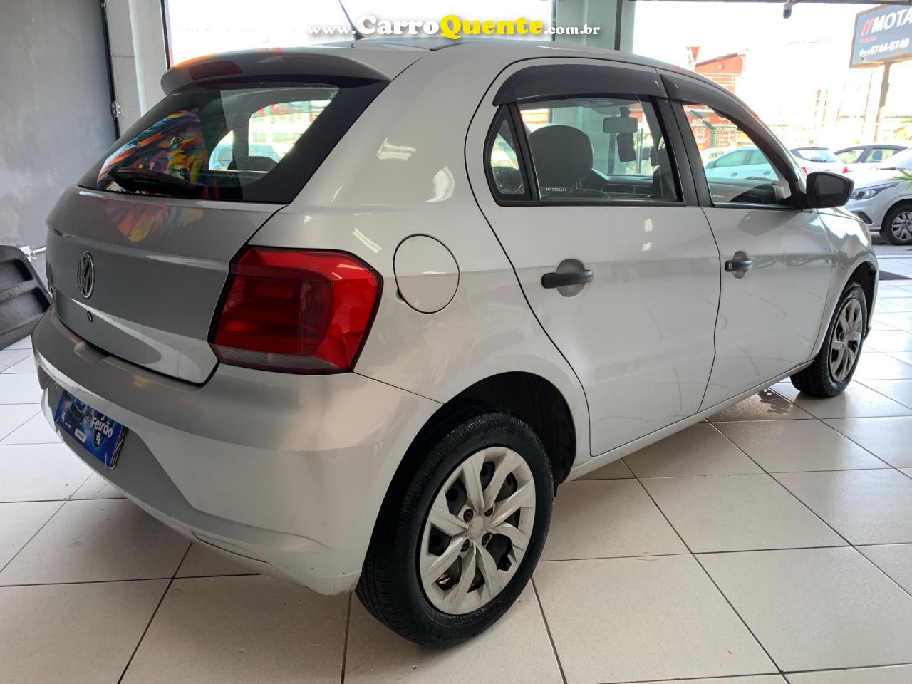VOLKSWAGEN   GOL 1.0 FLEX 12V 5P   PRATA 2021 1.0 FLEX - Loja