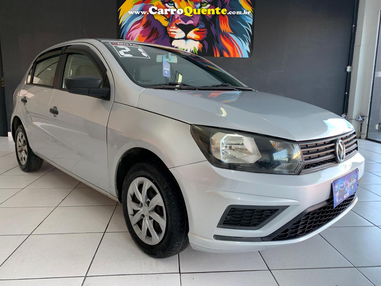 VOLKSWAGEN   GOL 1.0 FLEX 12V 5P   PRATA 2021 1.0 FLEX - Loja