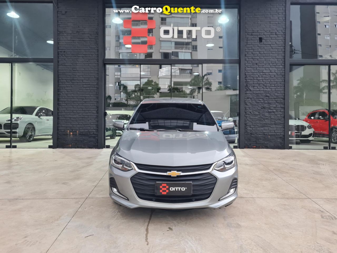 CHEVROLET   ONIX HATCH PREM. 1.0 12V TB FLEX 5P AUT.   PRATA 2024 1.0 FLEX - Loja