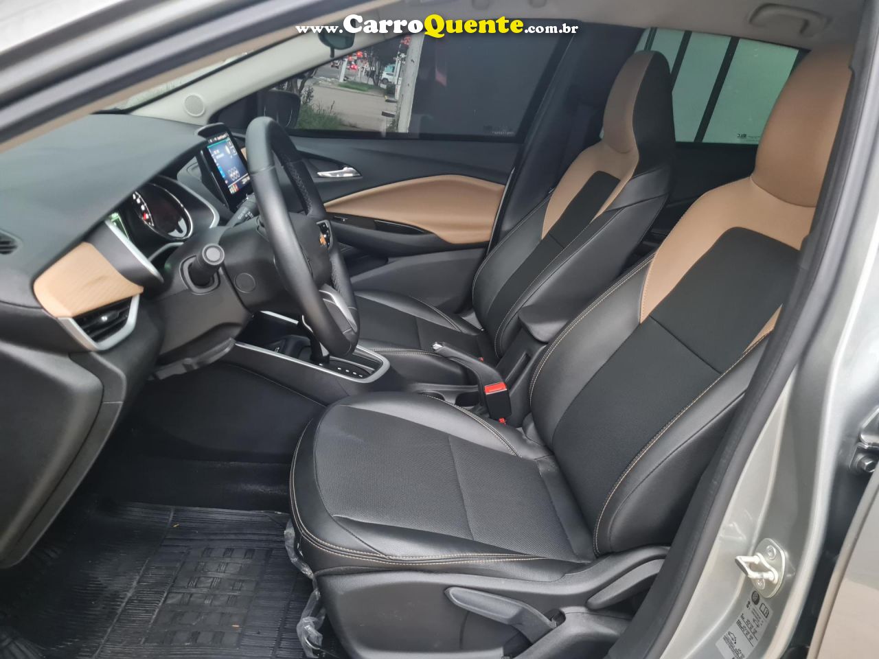 CHEVROLET   ONIX HATCH PREM. 1.0 12V TB FLEX 5P AUT.   PRATA 2024 1.0 FLEX - Loja