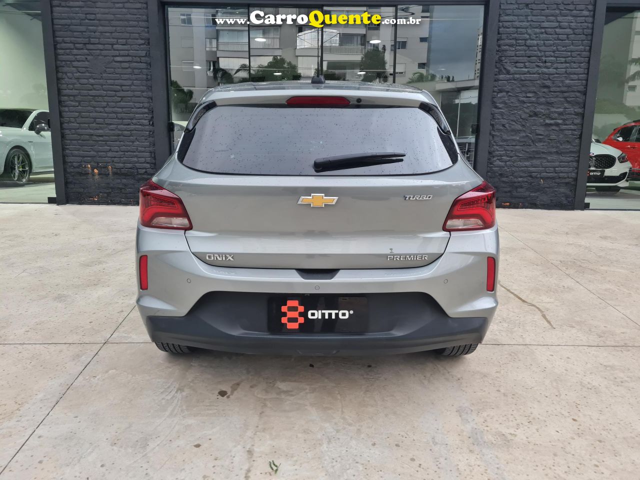 CHEVROLET   ONIX HATCH PREM. 1.0 12V TB FLEX 5P AUT.   PRATA 2024 1.0 FLEX - Loja
