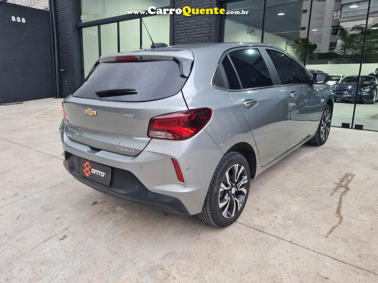 CHEVROLET   ONIX HATCH PREM. 1.0 12V TB FLEX 5P AUT.   PRATA 2024 1.0 FLEX - Loja