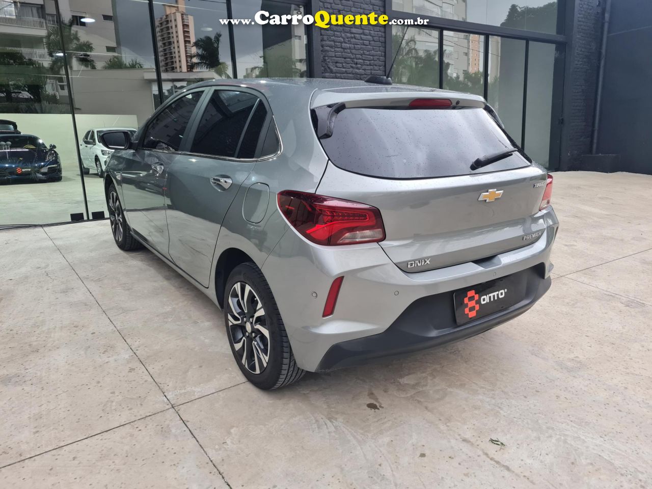 CHEVROLET   ONIX HATCH PREM. 1.0 12V TB FLEX 5P AUT.   PRATA 2024 1.0 FLEX - Loja
