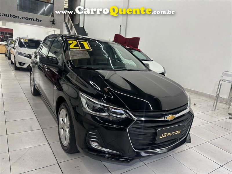 ONIX 1.0 TURBO FLEX PREMIER AUTOMTICO 2021 - Loja