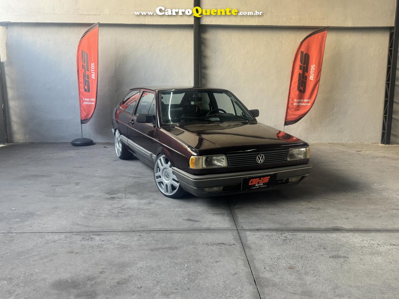VOLKSWAGEN   GOL GLI  GL ATLANTA 1.8   VERMELHO 1993 1.8 GASOLINA - Loja