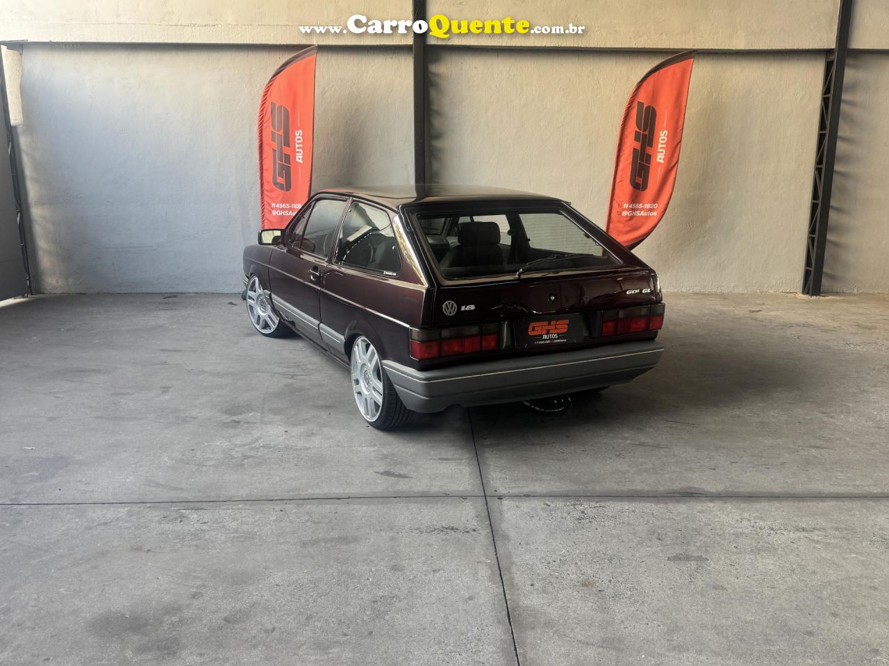 VOLKSWAGEN   GOL GLI  GL ATLANTA 1.8   VERMELHO 1993 1.8 GASOLINA - Loja