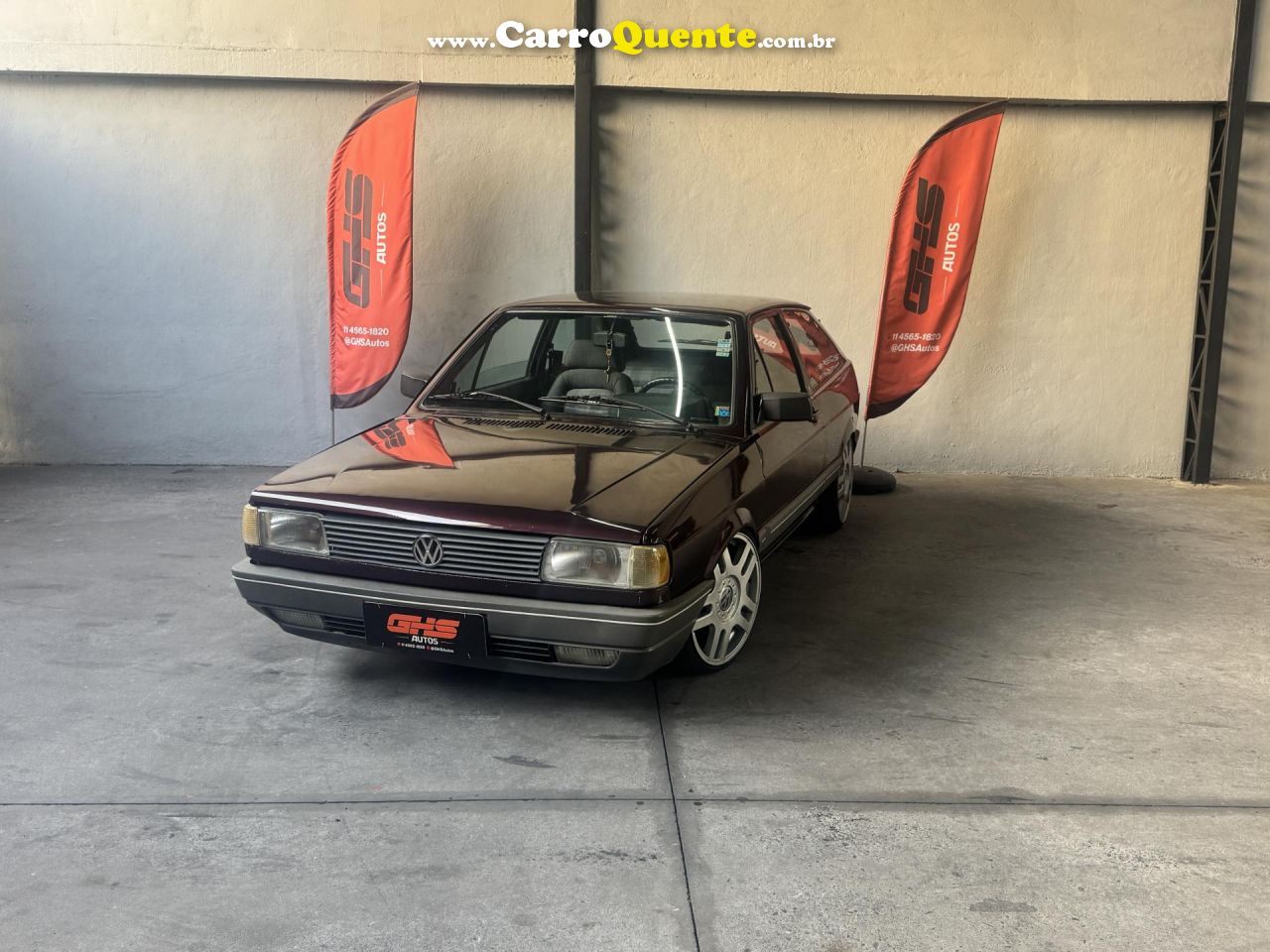 VOLKSWAGEN   GOL GLI  GL ATLANTA 1.8   VERMELHO 1993 1.8 GASOLINA - Loja