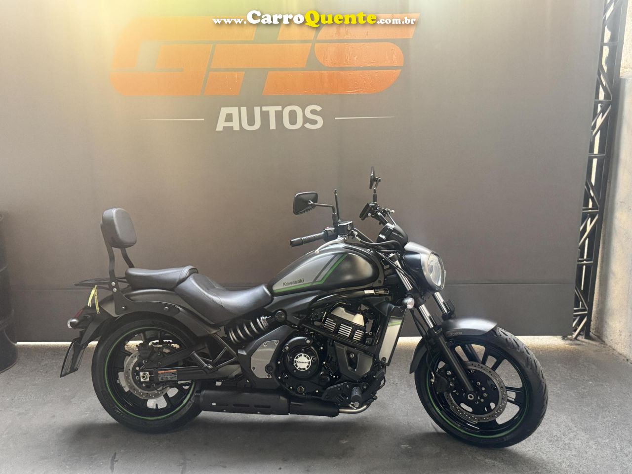 KAWASAKI   VULCAN S 650   CINZA 2022 650 cc GASOLINA - Loja