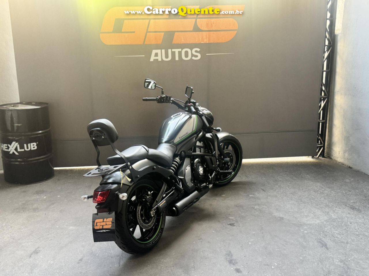 KAWASAKI   VULCAN S 650   CINZA 2022 650 cc GASOLINA - Loja