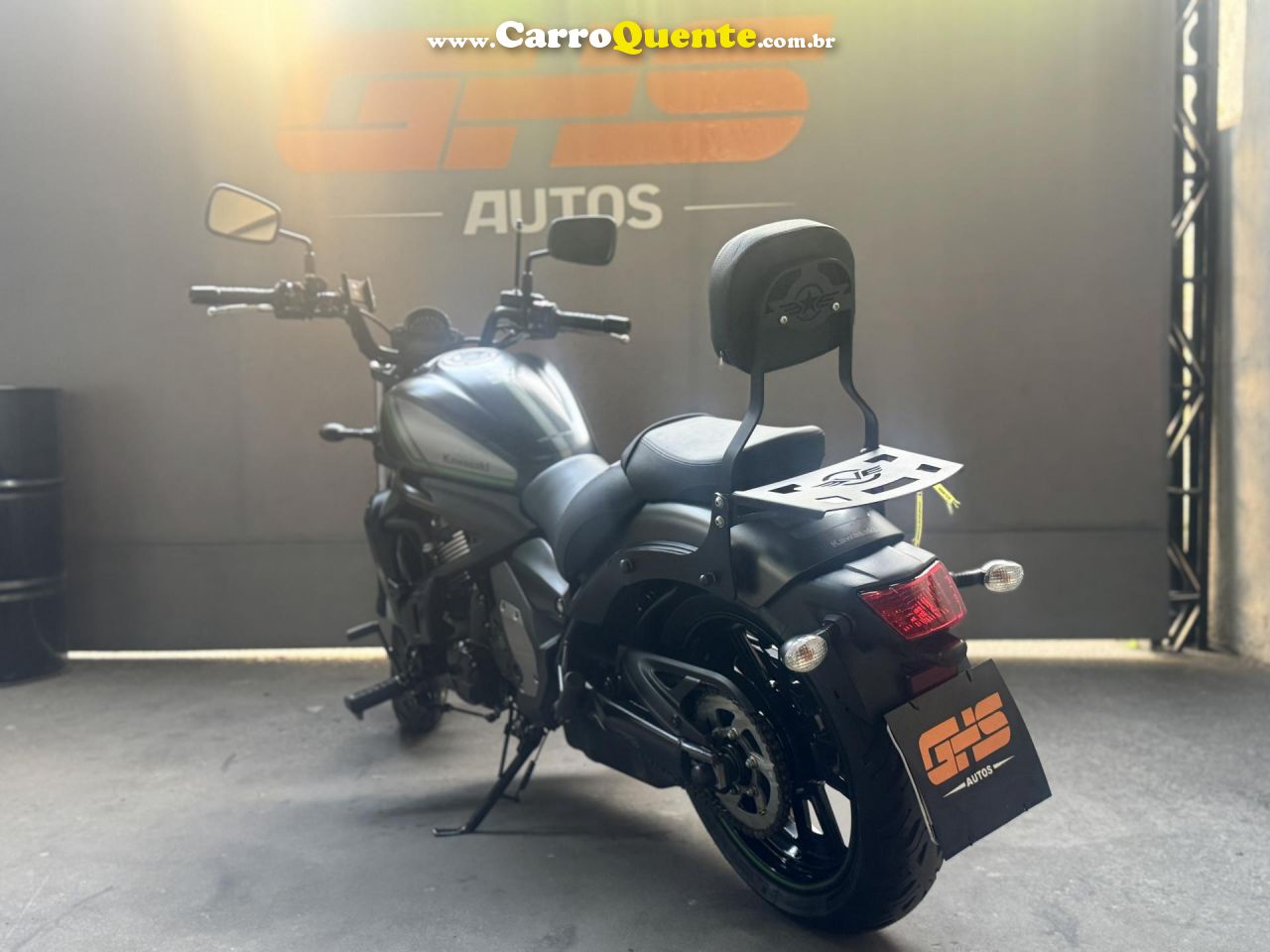 KAWASAKI   VULCAN S 650   CINZA 2022 650 cc GASOLINA - Loja