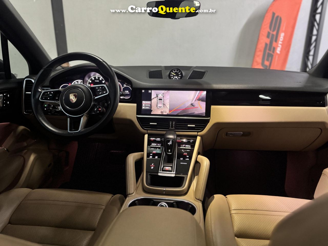 PORSCHE   CAYENNE E-HYBRID 3.0 V6 462CV   CINZA 2020 3.0 GASOLINA E ELÉTRICO - Loja