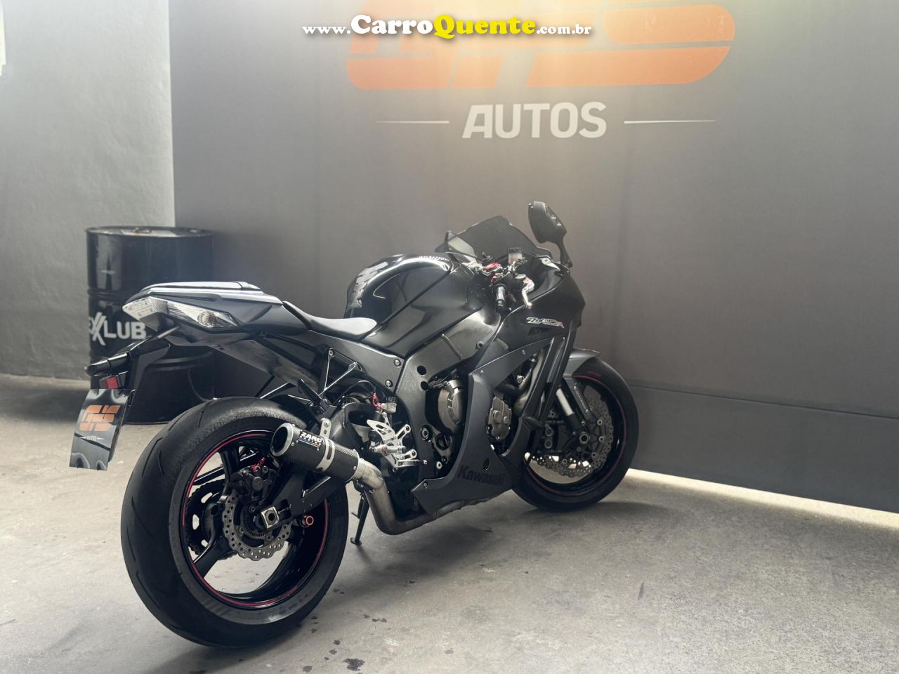 KAWASAKI   NINJA ZX-10 ZX-10R 1000CC30TH ANIV.   PRETO 2012 1000 GASOLINA - Loja
