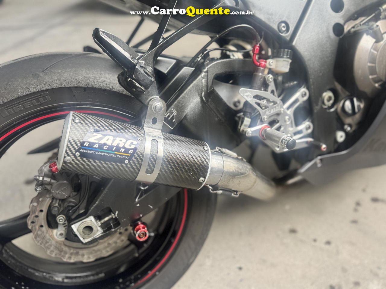 KAWASAKI   NINJA ZX-10 ZX-10R 1000CC30TH ANIV.   PRETO 2012 1000 GASOLINA - Loja
