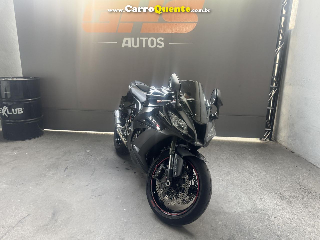 KAWASAKI   NINJA ZX-10 ZX-10R 1000CC30TH ANIV.   PRETO 2012 1000 GASOLINA - Loja