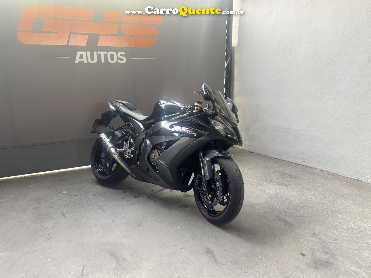 KAWASAKI   NINJA ZX-10 ZX-10R 1000CC30TH ANIV.   PRETO 2012 1000 GASOLINA - Loja