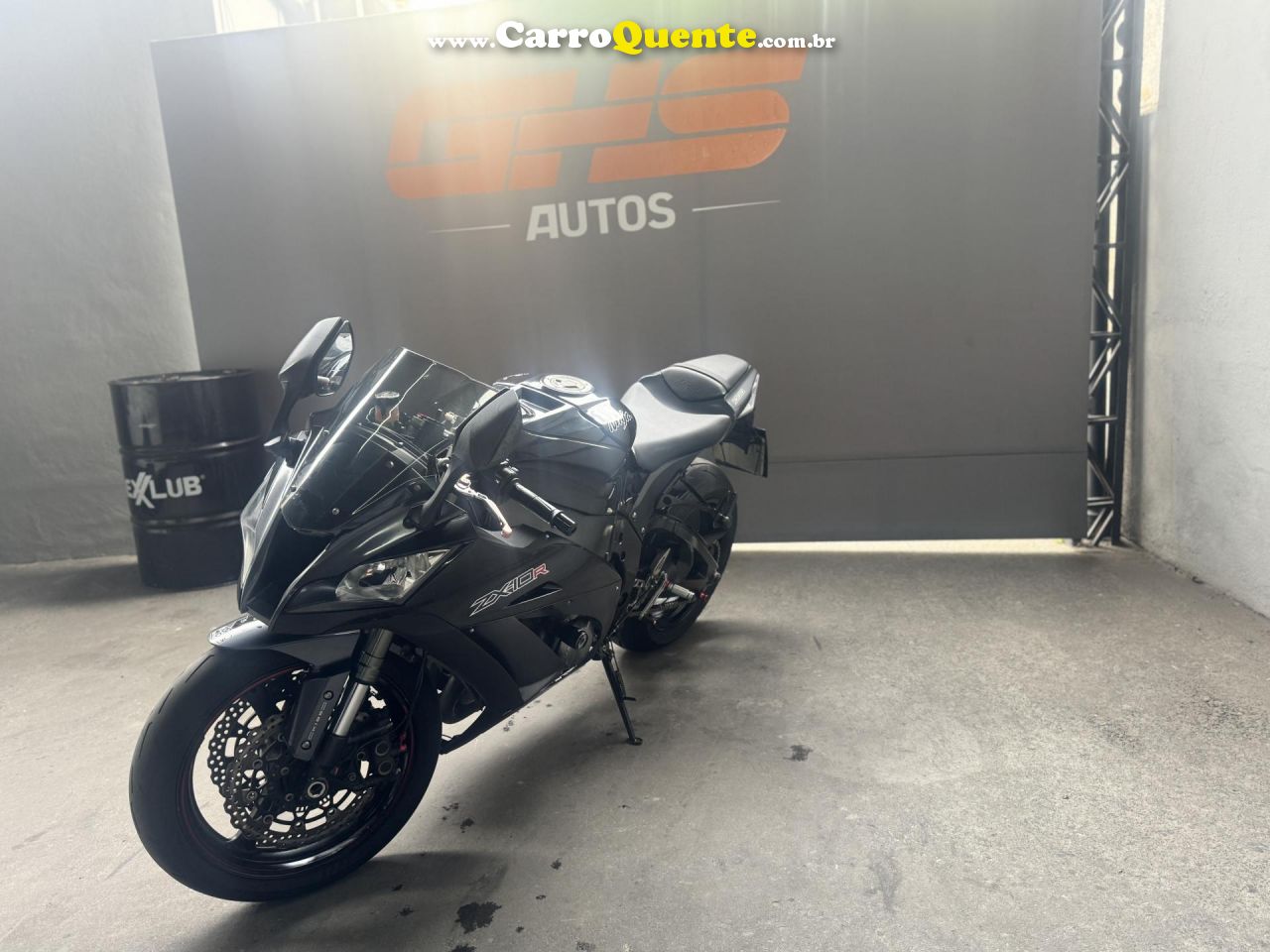 KAWASAKI   NINJA ZX-10 ZX-10R 1000CC30TH ANIV.   PRETO 2012 1000 GASOLINA - Loja