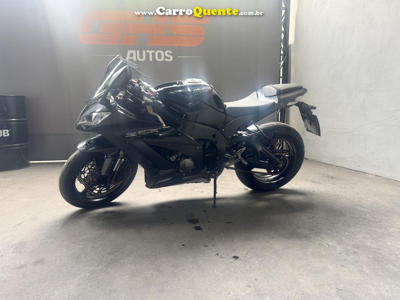 KAWASAKI   NINJA ZX-10 ZX-10R 1000CC30TH ANIV.   PRETO 2012 1000 GASOLINA - Loja