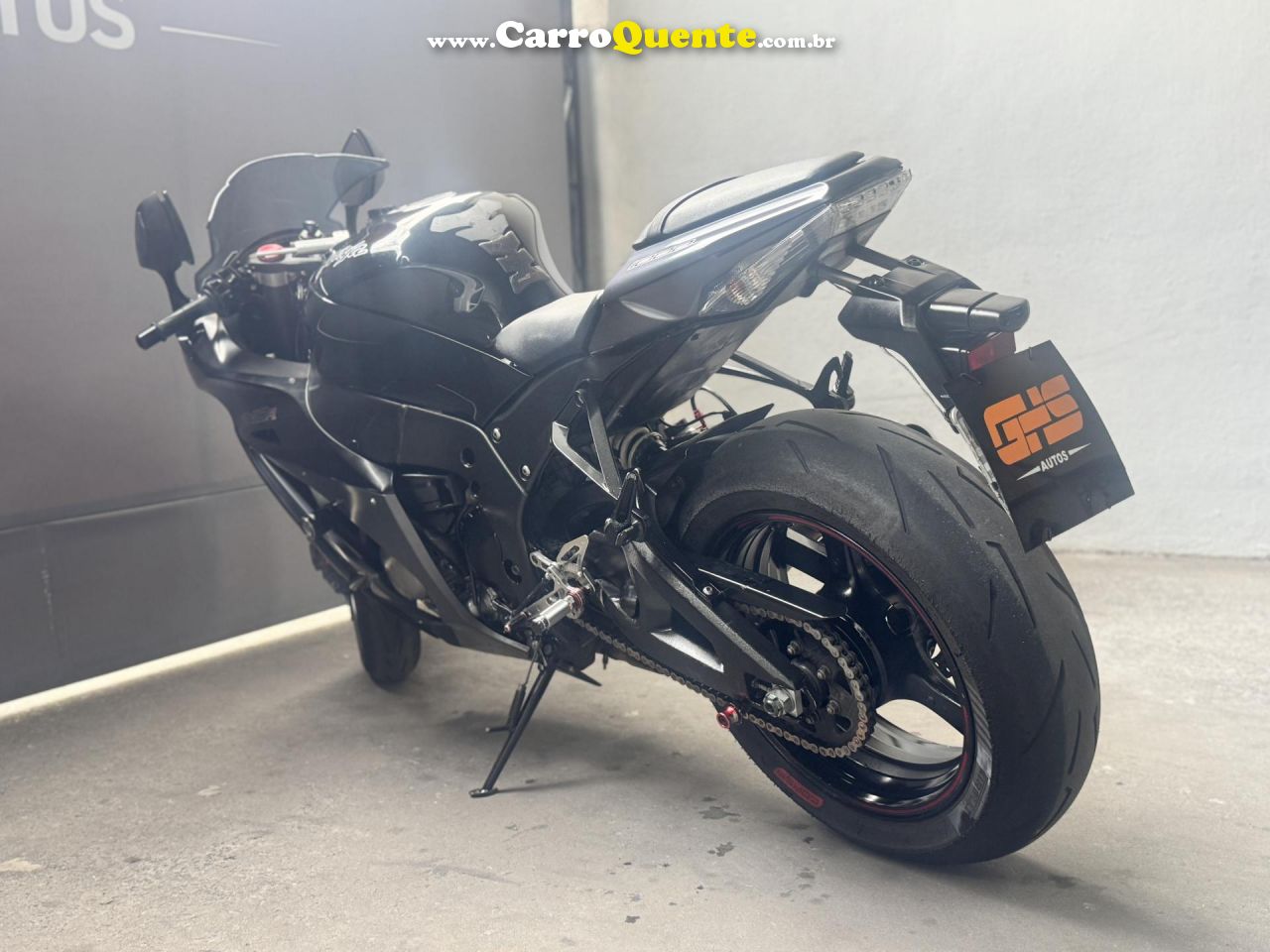KAWASAKI   NINJA ZX-10 ZX-10R 1000CC30TH ANIV.   PRETO 2012 1000 GASOLINA - Loja