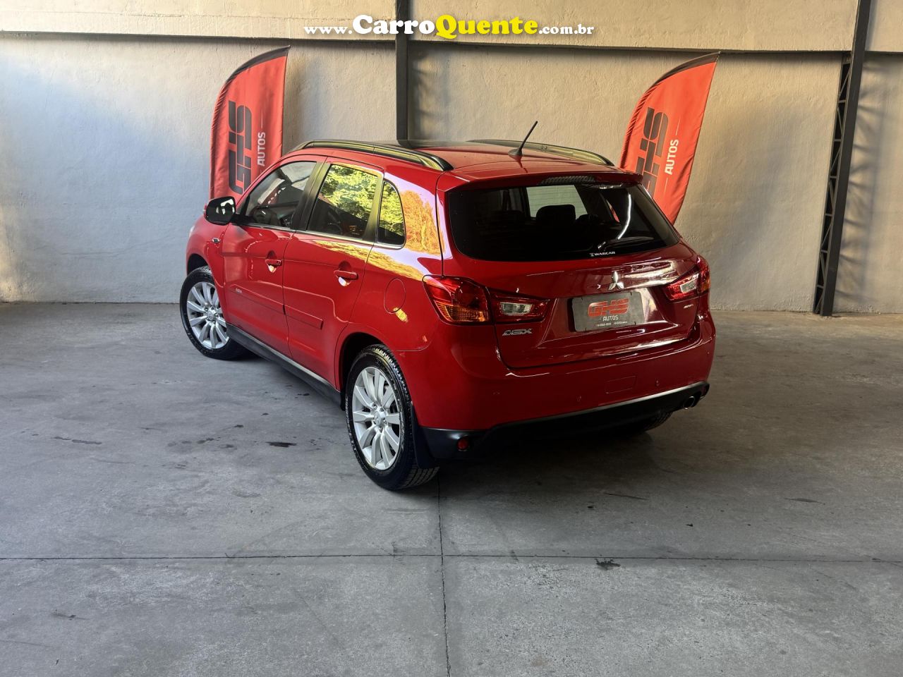 MITSUBISHI   ASX 2.0 16V 4X4 160CV AUT.   VERMELHO 2015 2.0 GASOLINA - Loja