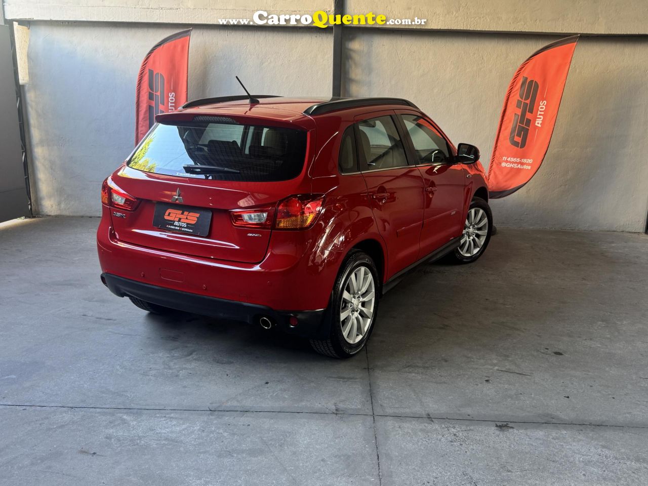 MITSUBISHI   ASX 2.0 16V 4X4 160CV AUT.   VERMELHO 2015 2.0 GASOLINA - Loja