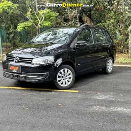 VOLKSWAGEN   SPACEFOX 1.6 1.6 TREND TOTAL FLEX 8V 5P   PRETO 2012 1.6 FLEX