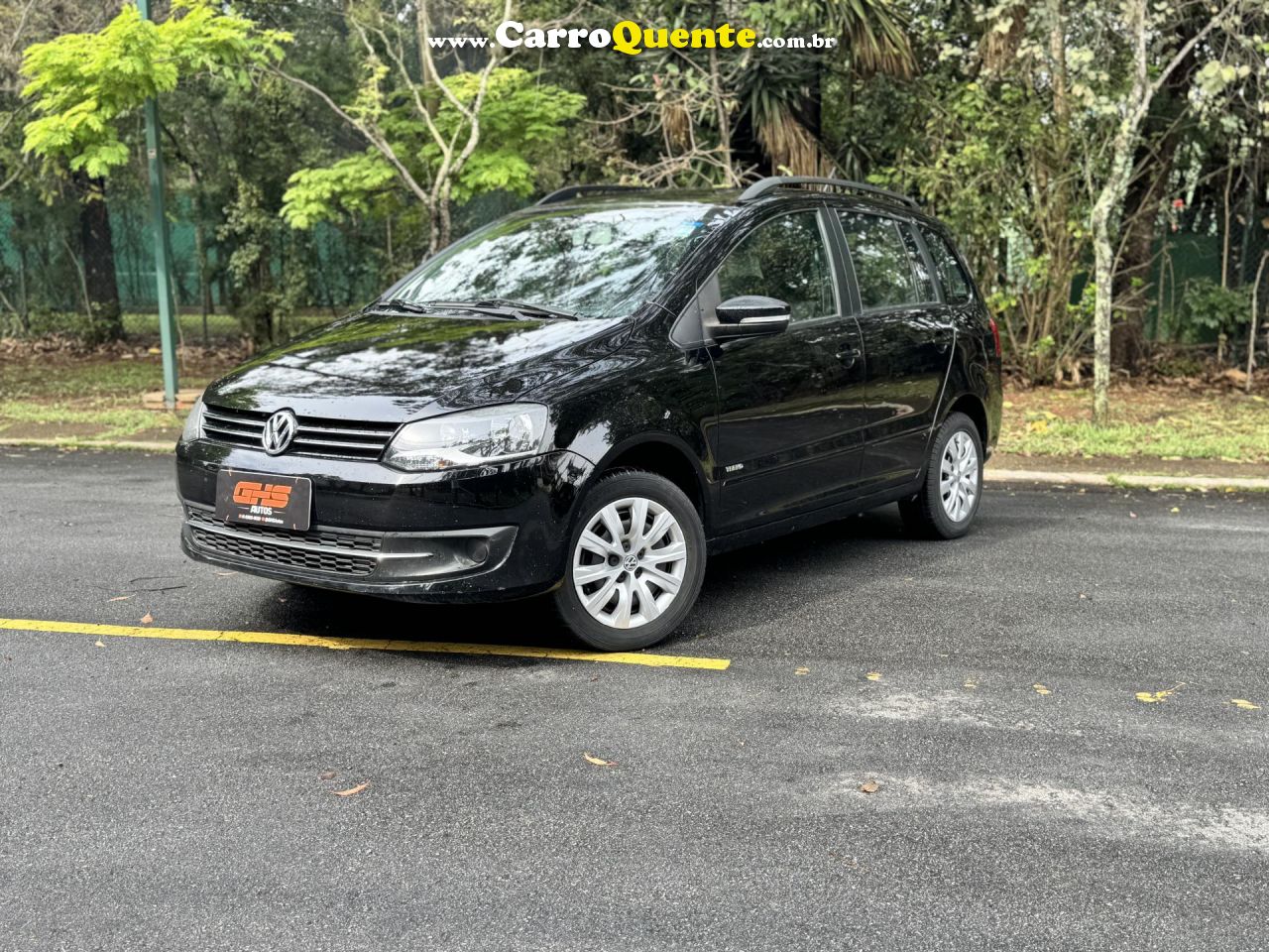 VOLKSWAGEN   SPACEFOX 1.6 1.6 TREND TOTAL FLEX 8V 5P   PRETO 2012 1.6 FLEX - Loja