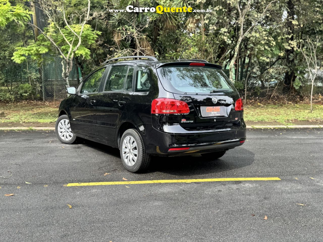 VOLKSWAGEN   SPACEFOX 1.6 1.6 TREND TOTAL FLEX 8V 5P   PRETO 2012 1.6 FLEX - Loja