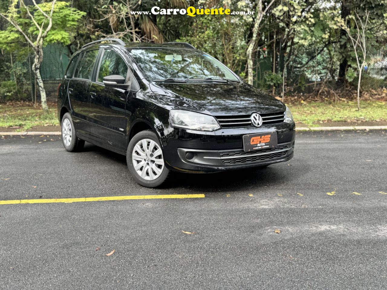 VOLKSWAGEN   SPACEFOX 1.6 1.6 TREND TOTAL FLEX 8V 5P   PRETO 2012 1.6 FLEX - Loja